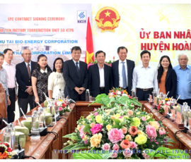 Nhà máy viên nén gỗ công ty Cổ Phần Năng Lượng Hà Tiên (HATIECO)